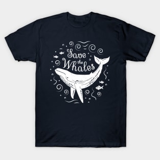 Save The Whales - Whale Conservation T-Shirt